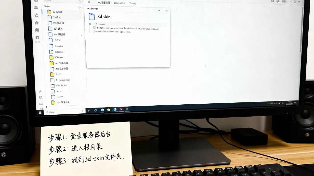 如何找到mc服务器的3d-skin文件夹,教程在哪? 如何找到mc服务器的3d-skin文件夹,教程在哪?
