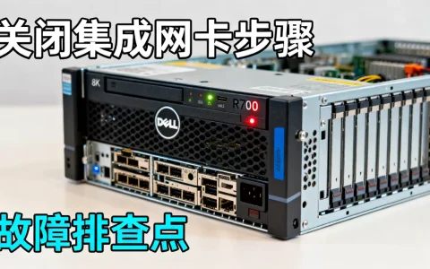 戴尔R720服务器关闭集成网卡后坏了怎么办？，怎么解决
