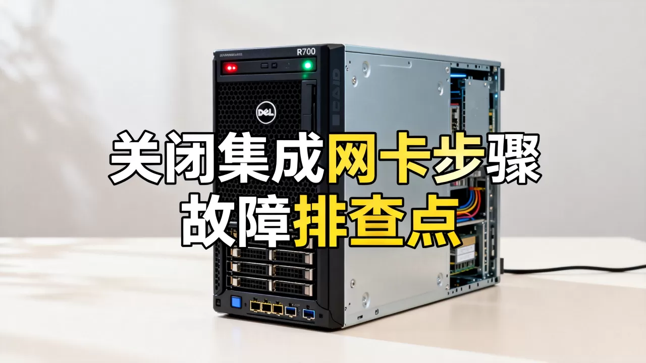 戴尔R720服务器关闭集成网卡后坏了怎么办?,怎么解决 戴尔R720服务器关闭集成网卡后坏了怎么办?,怎么解决