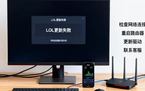 LOL更新失败网络连接服务器失败怎么办，是什么原因导致的？