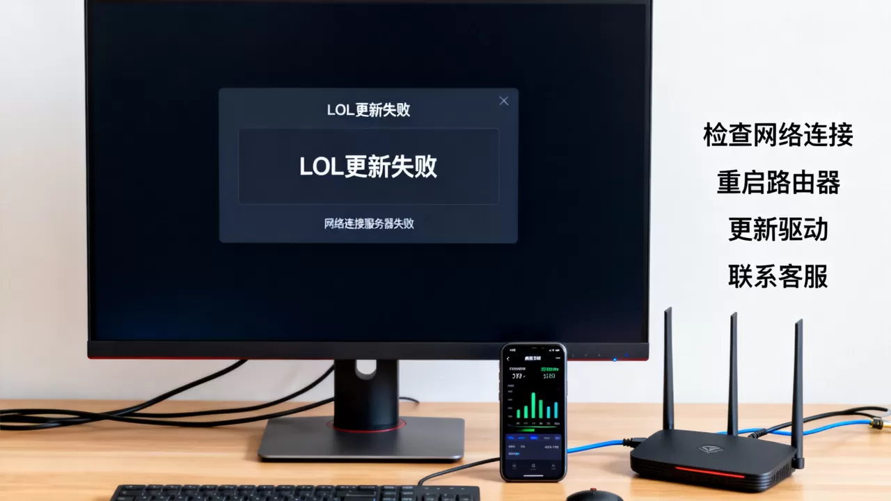 LOL更新失败网络连接服务器失败怎么办,是什么原因导致的? LOL更新失败网络连接服务器失败怎么办,是什么原因导致的?