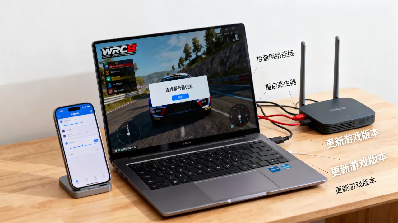 wrc8连接不上服务器怎么解决,是什么原因? wrc8连接不上服务器怎么解决,是什么原因?
