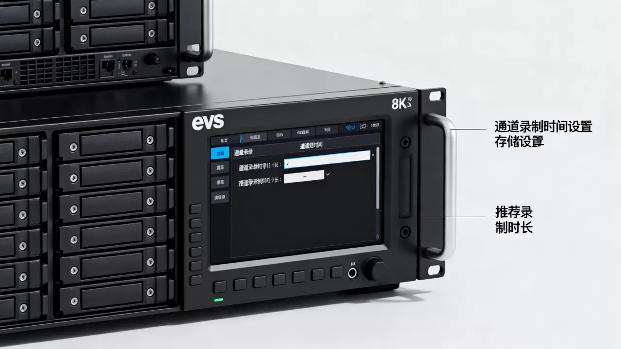 evs存储服务器怎么设置通道录制时间?,录制时间多少合适? evs存储服务器怎么设置通道录制时间?,录制时间多少合适?