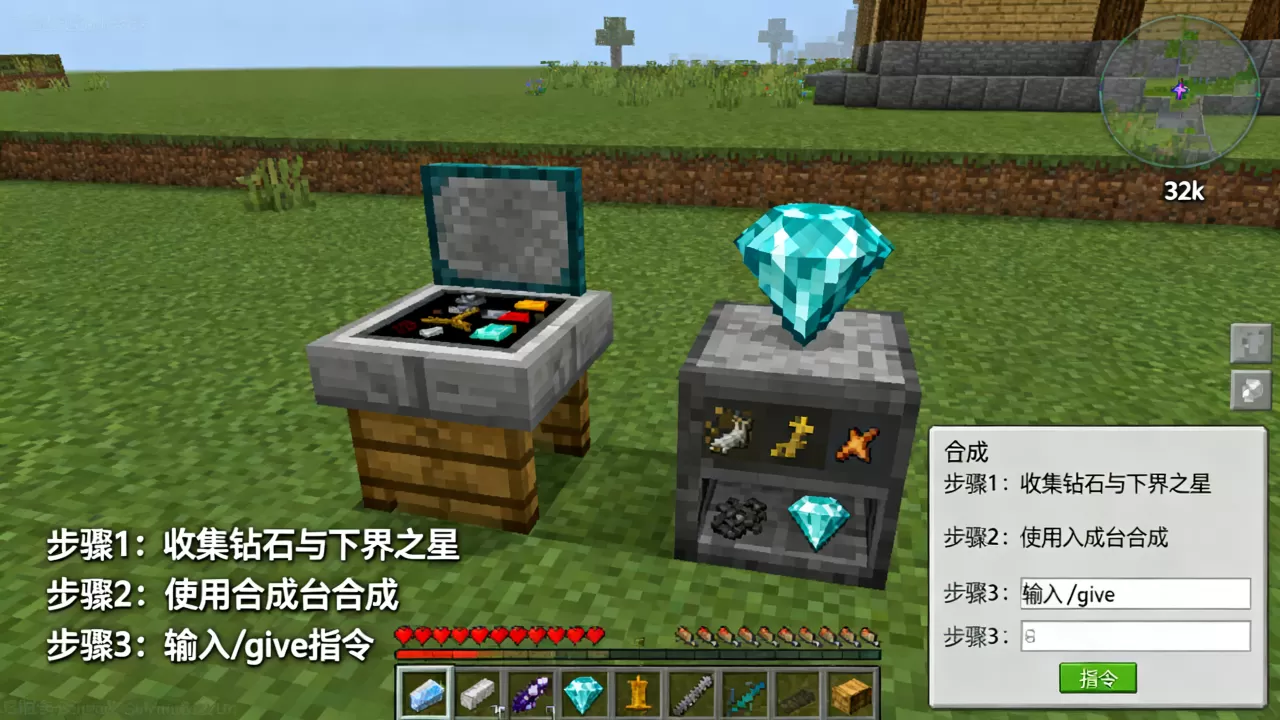 在我的世界服务器里面怎么弄32k,怎么获得最有效 在我的世界服务器里面怎么弄32k,怎么获得最有效