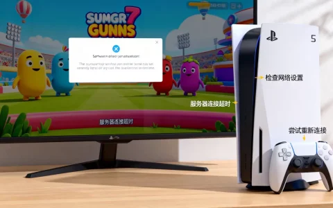 PS5糖豆人服务器有问题怎么办？，是什么原因