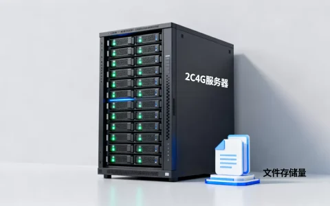 2c4g服务器到底能存多少文件，够用吗？