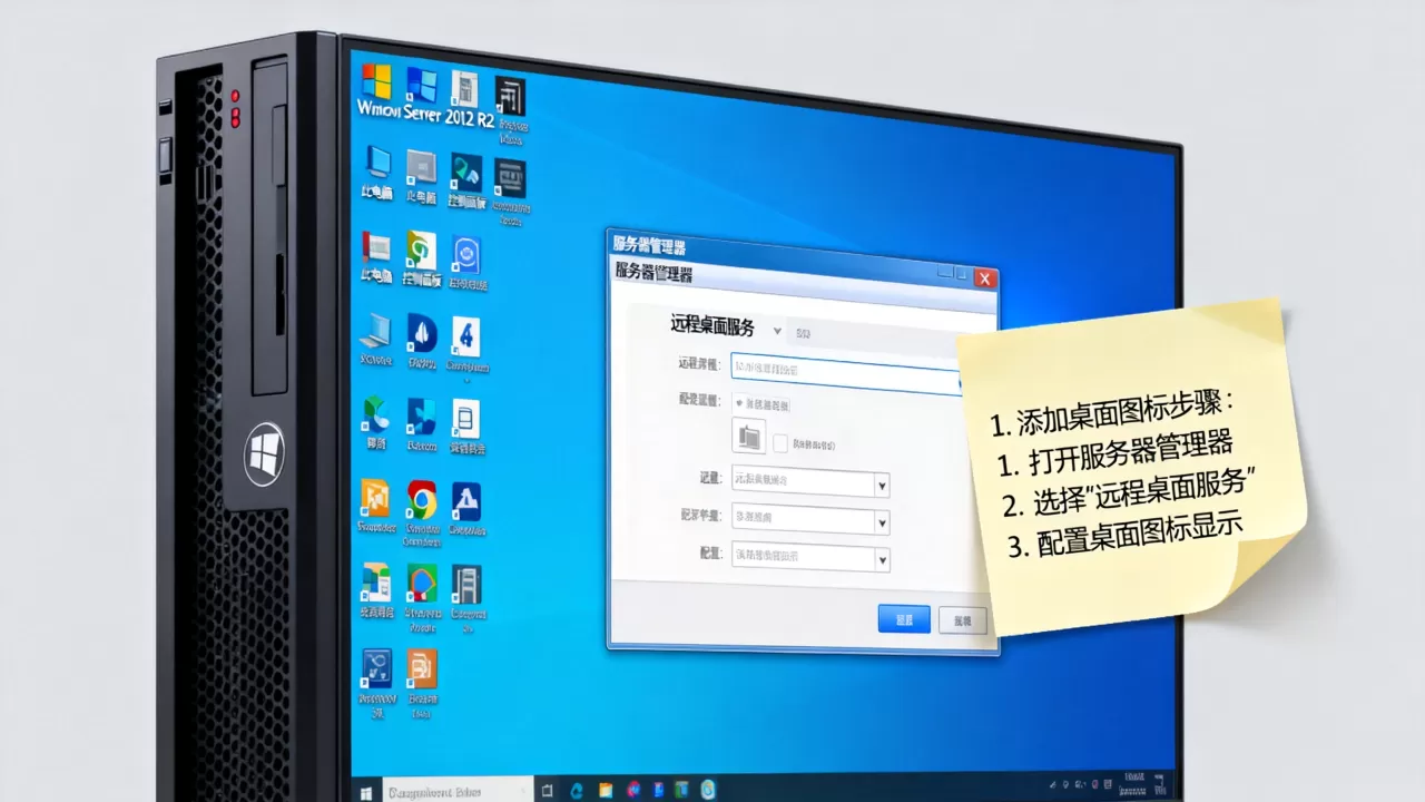 2012r2服务器如何添加桌面图标?,为什么桌面图标不见了怎么恢复 2012r2服务器如何添加桌面图标?,为什么桌面图标不见了怎么恢复
