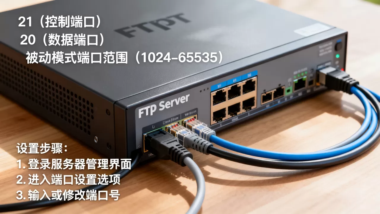 ftp服务器常用的端口都有哪些,怎么设置? ftp服务器常用的端口都有哪些,怎么设置?