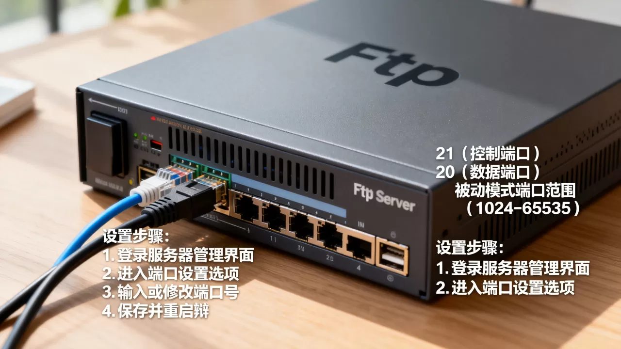 ftp服务器常用的端口都有哪些,怎么设置? ftp服务器常用的端口都有哪些,怎么设置?