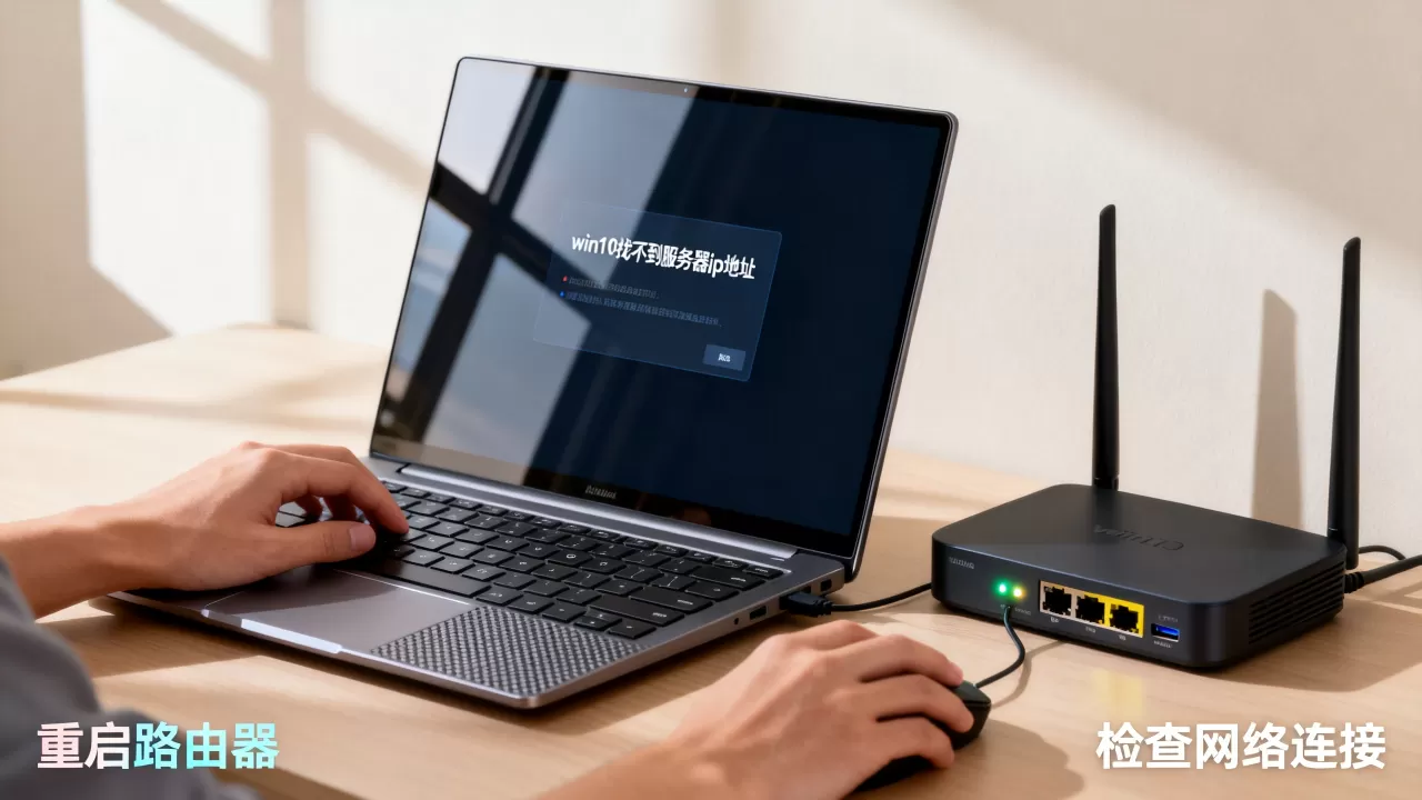 win10找不到的服务器ip地址怎么办 win10找不到的服务器ip地址怎么办