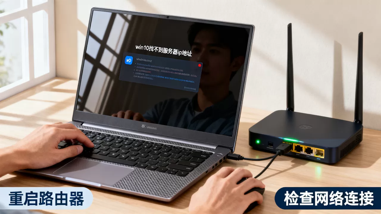 win10找不到的服务器ip地址怎么办 win10找不到的服务器ip地址怎么办