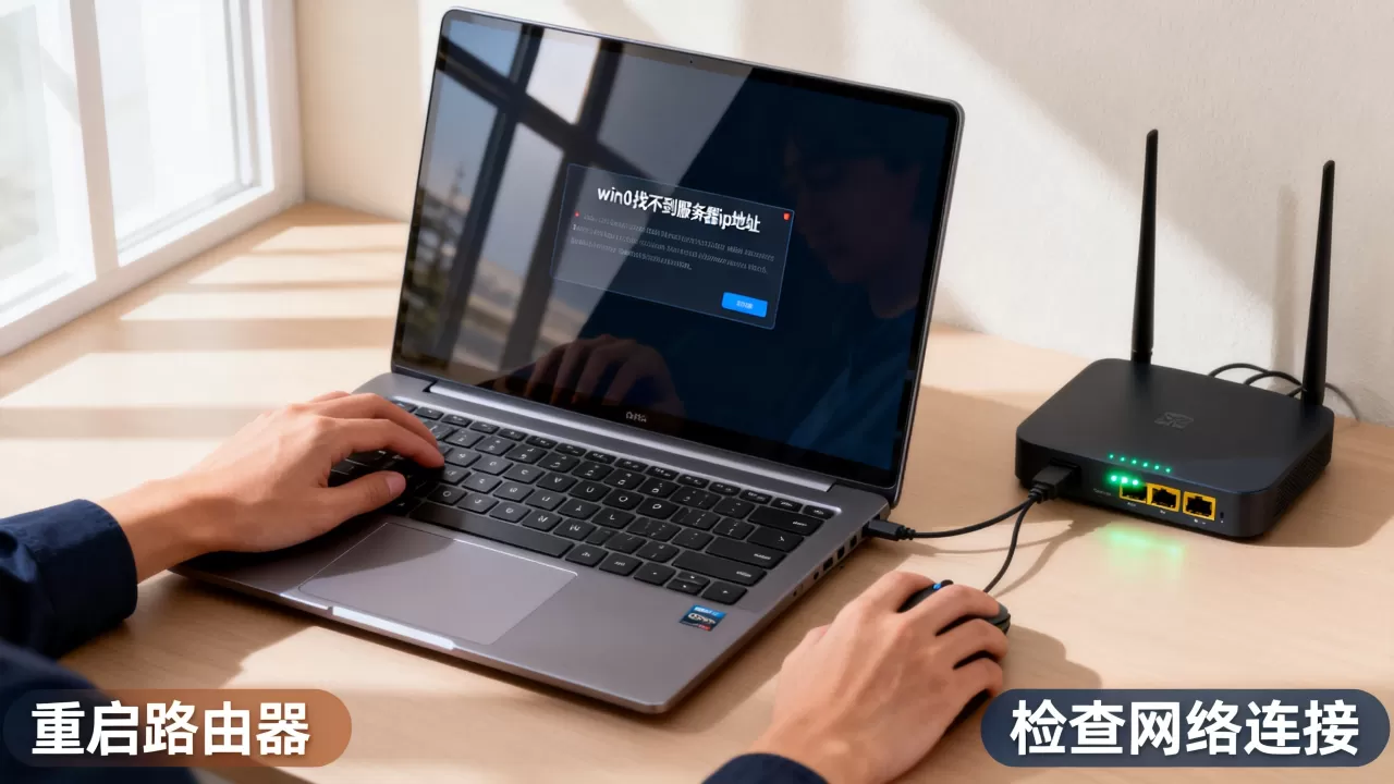 win10找不到的服务器ip地址怎么办 win10找不到的服务器ip地址怎么办