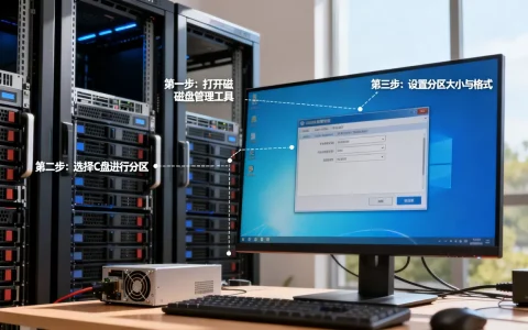 轻量服务器C盘如何分区，服务器磁盘分区教程