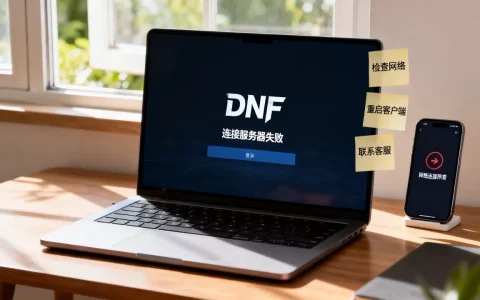 DNF登录一直连接服务器失败怎么办，怎么回事？