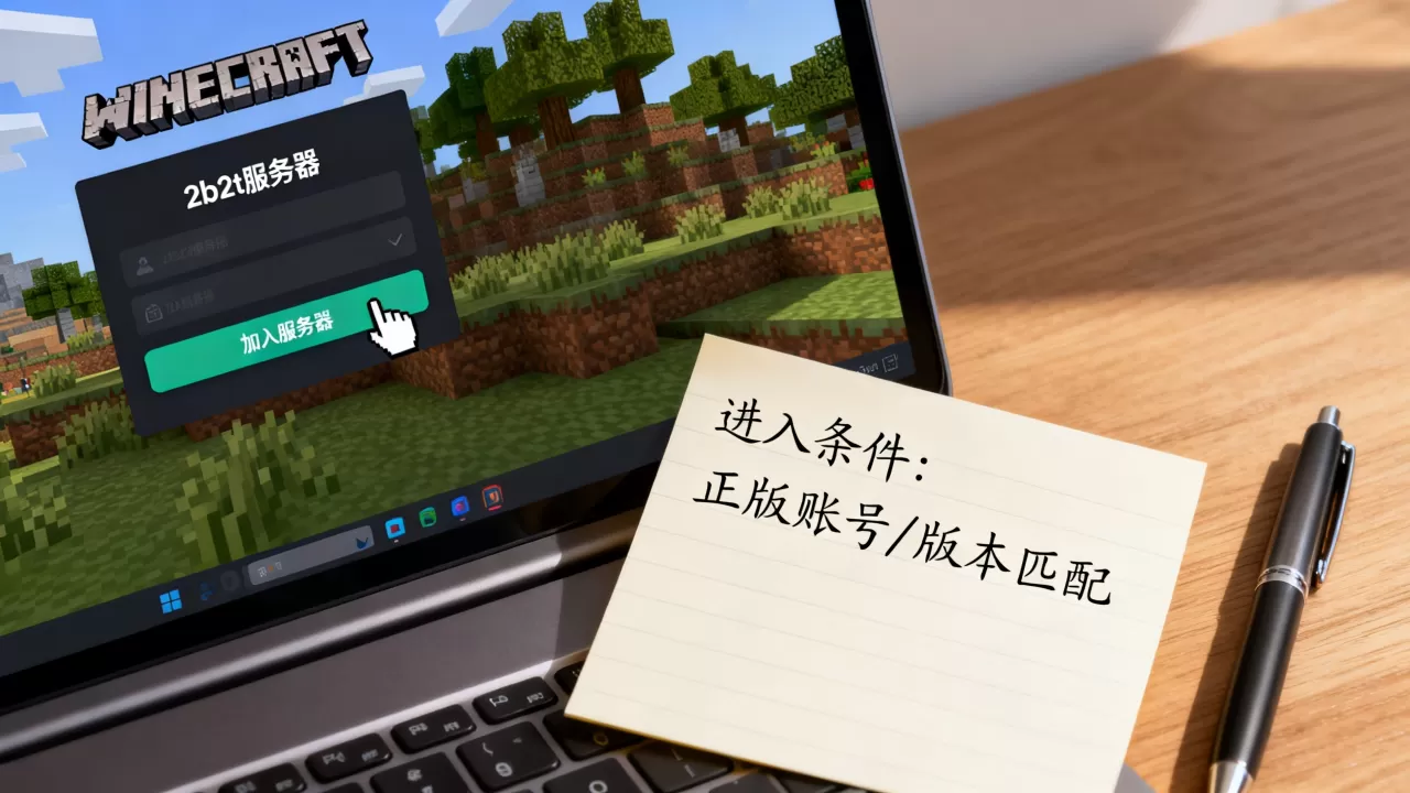 电脑版我的世界2b2t服务器怎么进,进入需要什么条件? 电脑版我的世界2b2t服务器怎么进,进入需要什么条件?