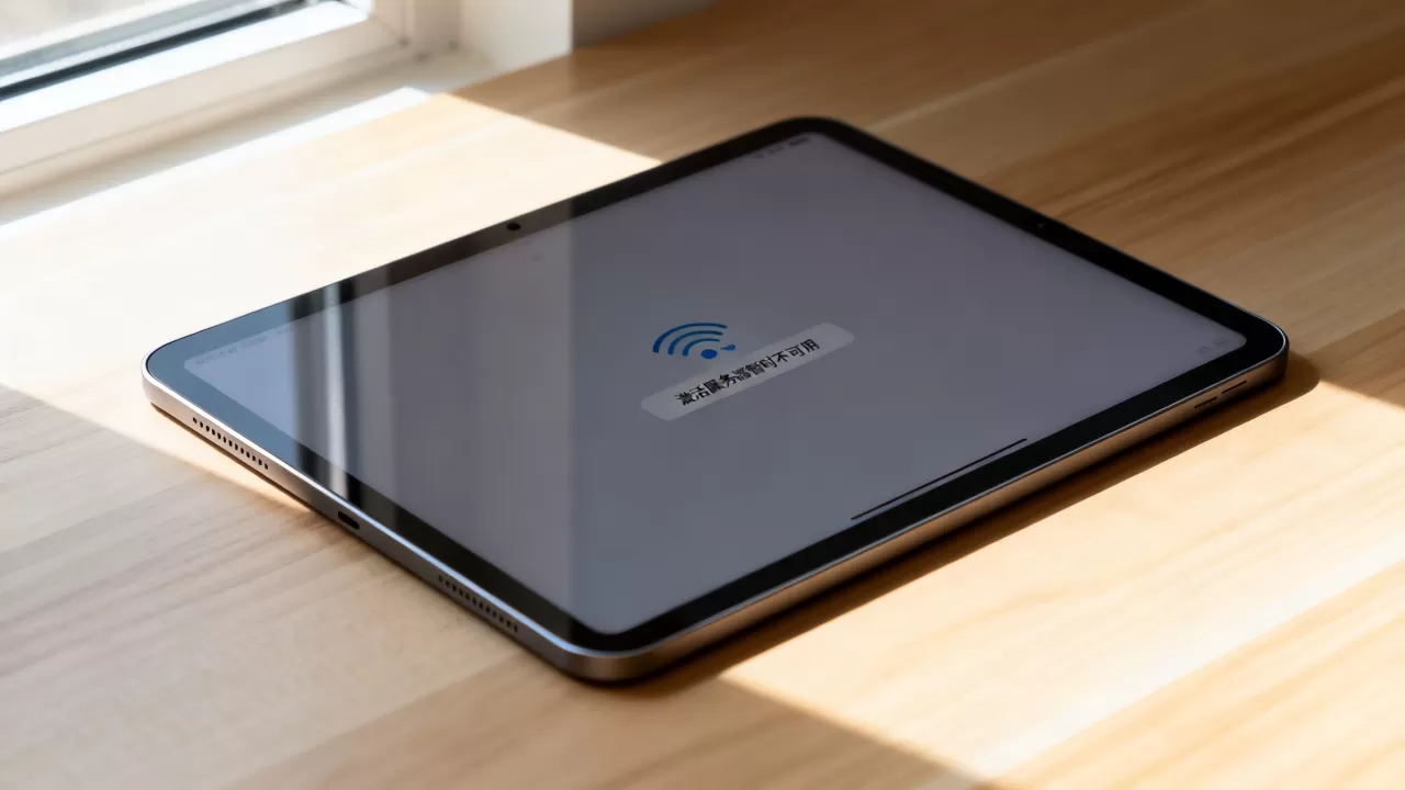 iPad激活服务器暂时不可用怎么办,是什么原因? iPad激活服务器暂时不可用怎么办,是什么原因?