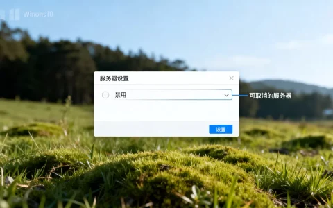 win10可以取消哪些服务器，怎么取消服务器