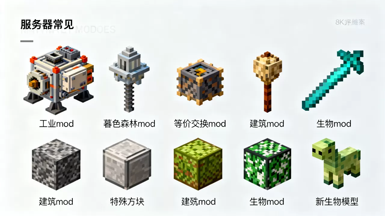 我的世界服务器mod有哪些,什么mod最受欢迎? 我的世界服务器mod有哪些,什么mod最受欢迎?