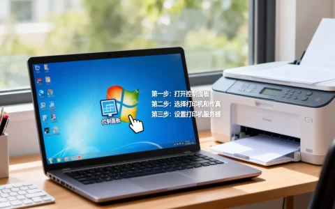 win7怎么设置打印机服务器设置在哪里