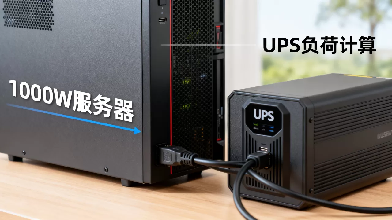 1000W的服务器对应UPS负荷是多少,UPS负荷怎么算? 1000W的服务器对应UPS负荷是多少,UPS负荷怎么算?