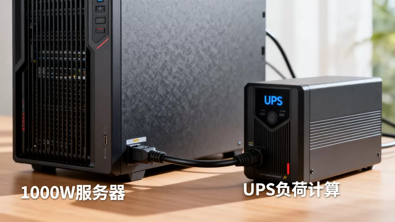 1000W的服务器对应UPS负荷是多少,UPS负荷怎么算? 1000W的服务器对应UPS负荷是多少,UPS负荷怎么算?