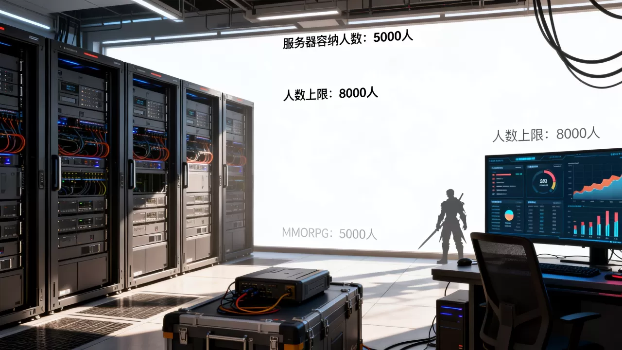 MMORPG手游一个服务器容纳多少人,服务器人数上限是多少? MMORPG手游一个服务器容纳多少人,服务器人数上限是多少?