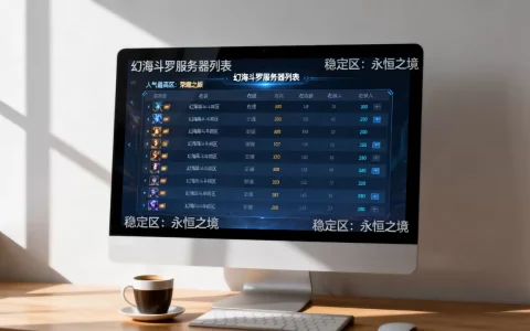 幻海斗罗服务器有哪些，哪个区人气最高最稳定？