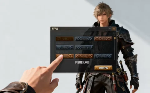 FF14不是一个服务器怎么加好友？，跨服好友怎么添加