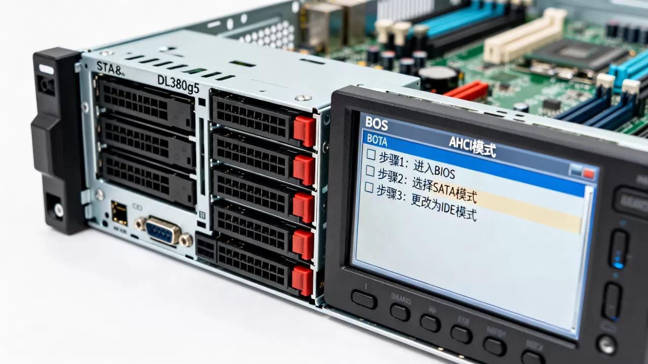 服务器dl380g5如何改ahci为ide?,怎么设置? 服务器dl380g5如何改ahci为ide?,怎么设置?