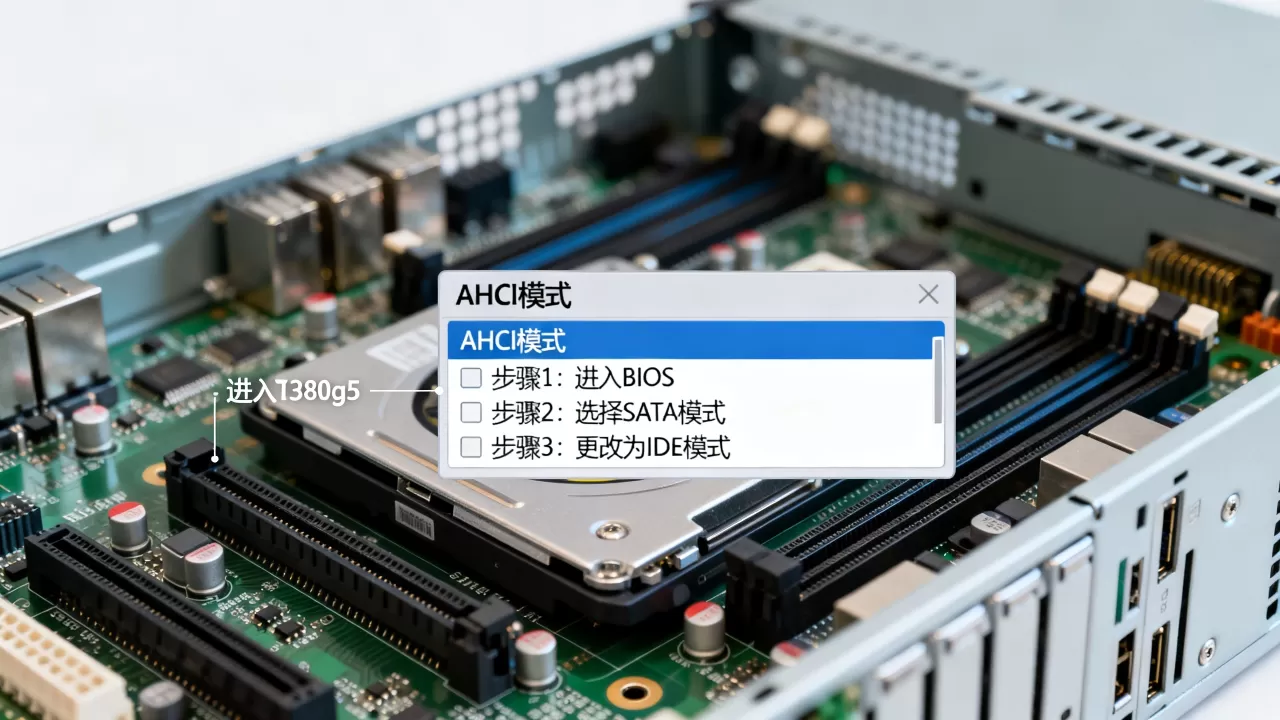服务器dl380g5如何改ahci为ide?,怎么设置? 服务器dl380g5如何改ahci为ide?,怎么设置?