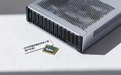 4G内存服务器支持多少用户在线？，够用吗？