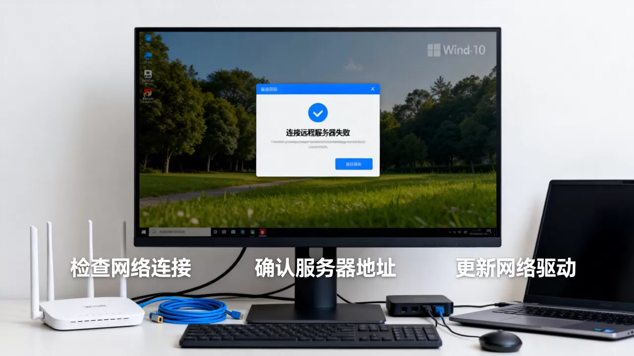 Win10连接远程服务器失败怎么解决,是什么原因 Win10连接远程服务器失败怎么解决,是什么原因