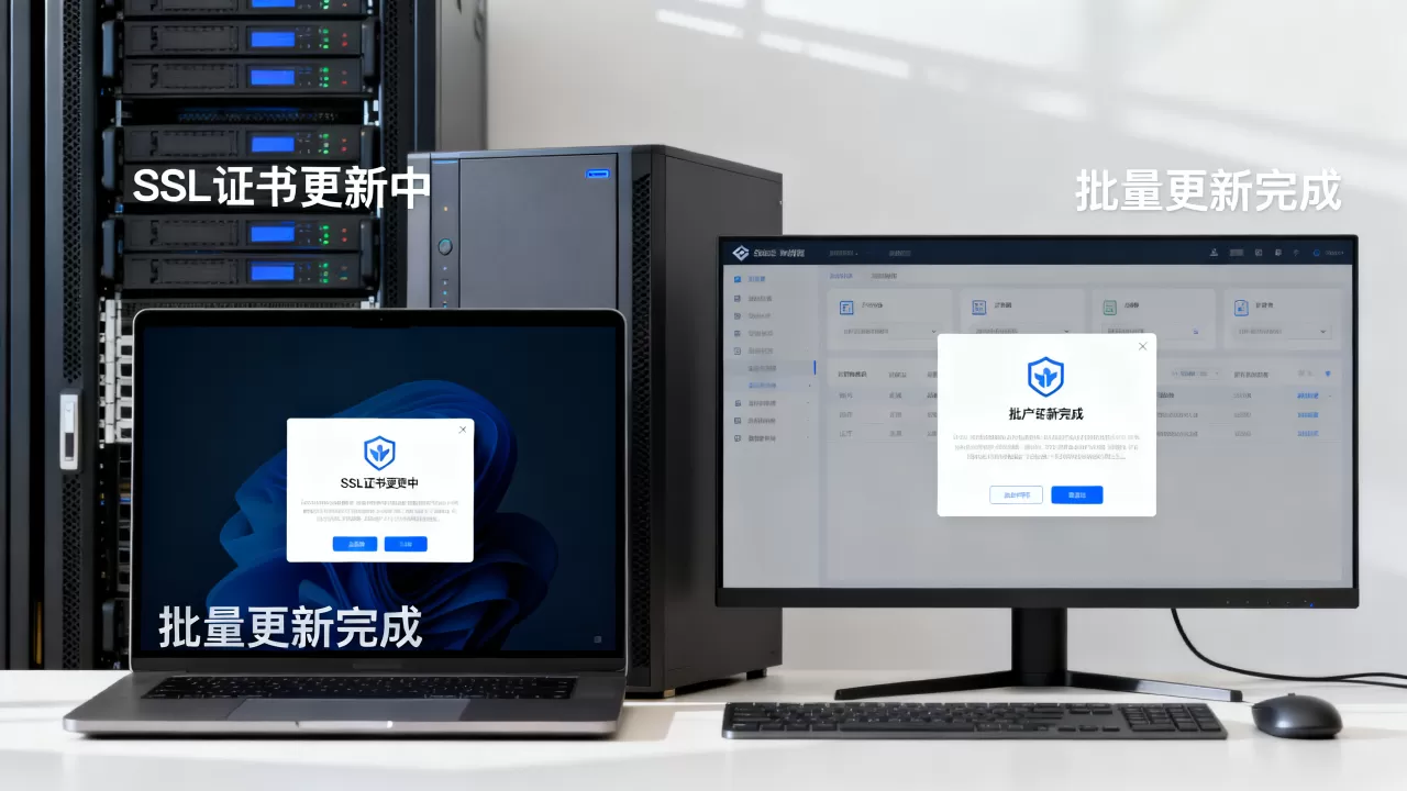 SSL更新后客户端服务器CS证书怎么更新,怎么批量更新? SSL更新后客户端服务器CS证书怎么更新,怎么批量更新?