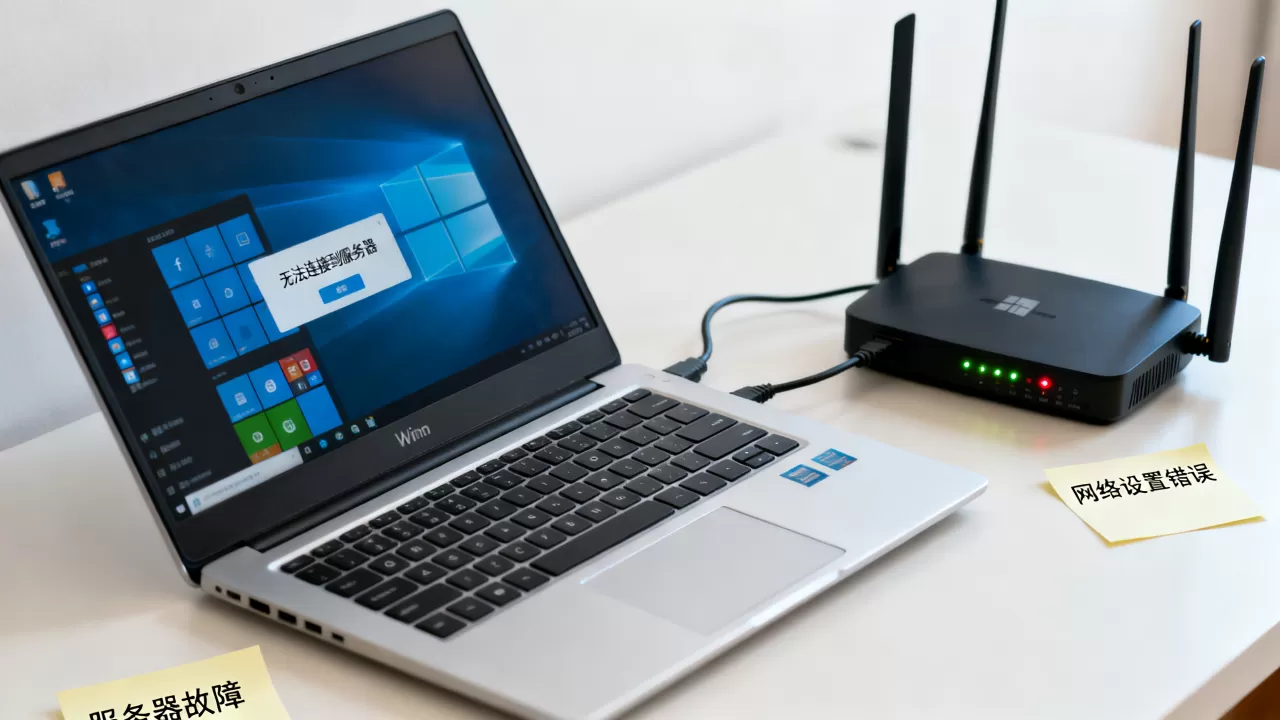 Win10更新后网络连接不上服务器?,原因是什么? Win10更新后网络连接不上服务器?,原因是什么?