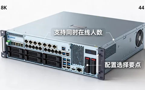4u服务器能支持多少人同时在线？，配置怎么选