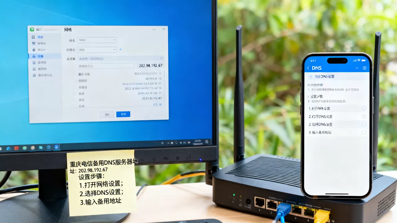 重庆电信备用DNS服务器地址是多少?,怎么设置 重庆电信备用DNS服务器地址是多少?,怎么设置