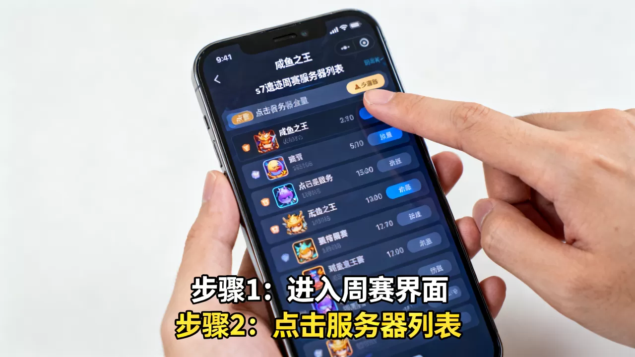 咸鱼之王s7遗迹周赛有多少服务器,怎么查看? 咸鱼之王s7遗迹周赛有多少服务器,怎么查看?
