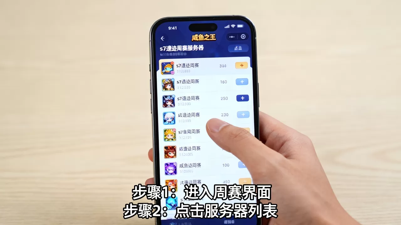 咸鱼之王s7遗迹周赛有多少服务器,怎么查看? 咸鱼之王s7遗迹周赛有多少服务器,怎么查看?