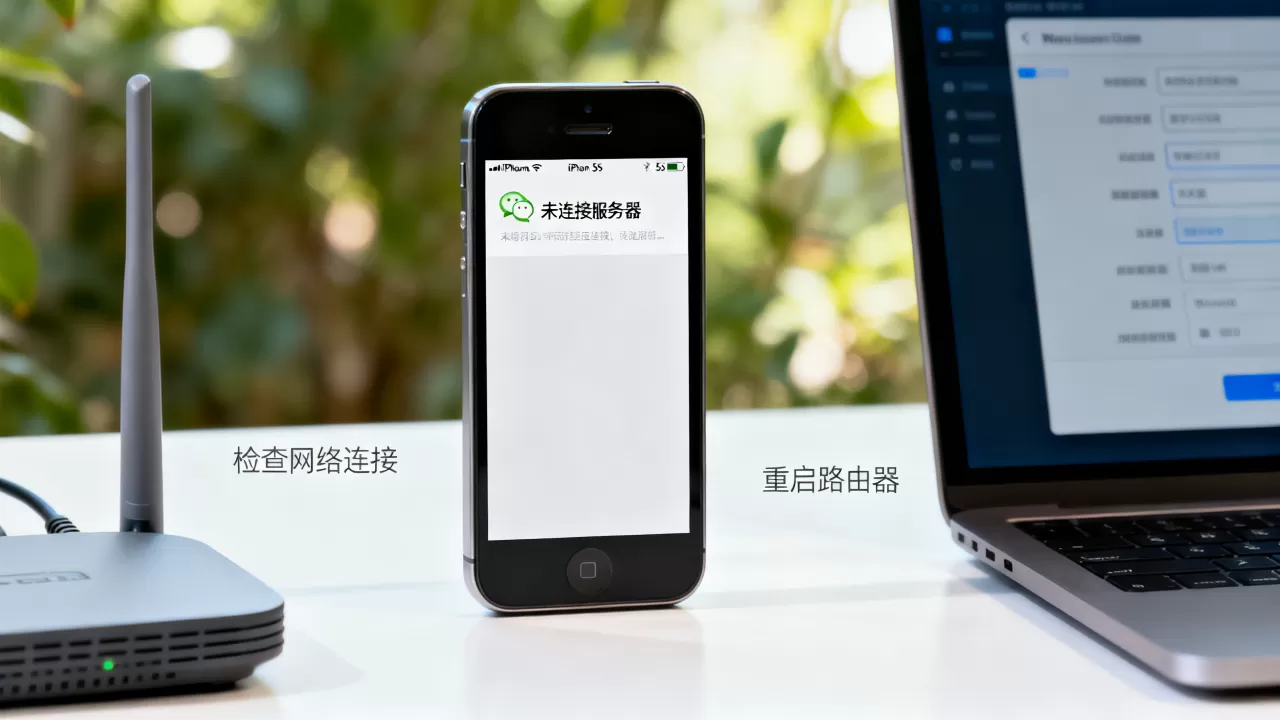 5s微信显示未连接服务器怎么办 5s微信显示未连接服务器怎么办