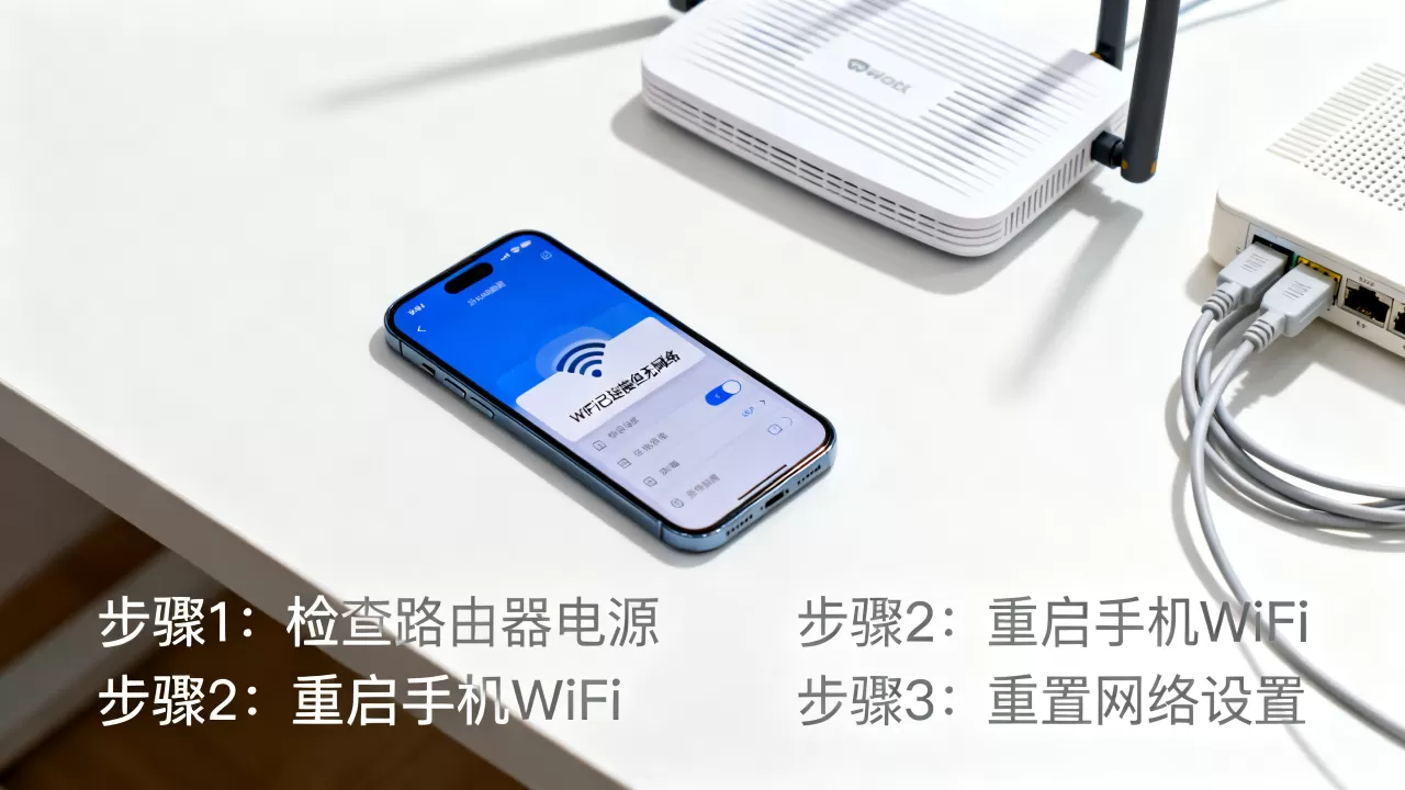 为什么手机连WiFi不显示连接到服务器?,怎么解决? 为什么手机连WiFi不显示连接到服务器?,怎么解决?