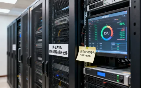 一般服务器CPU使用率多少正常，怎么降低？