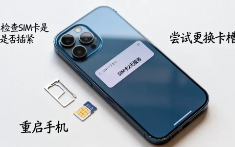 为什么双卡手机一个卡无服务，sim卡无服务怎么解决