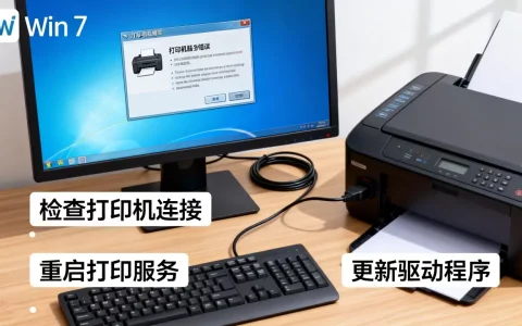 win7打印机服务器错误怎么解决,win7打印服务异常怎么办