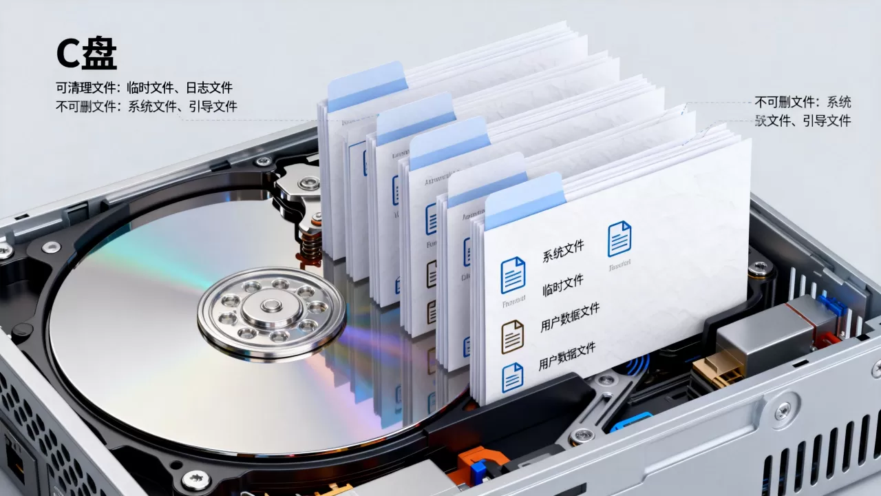 服务器C盘哪些文件可以清理,哪些文件不能删 服务器C盘哪些文件可以清理,哪些文件不能删