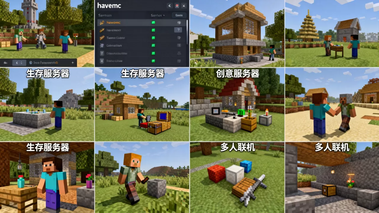 havemc中的游戏哪些服务器有 havemc中的游戏哪些服务器有