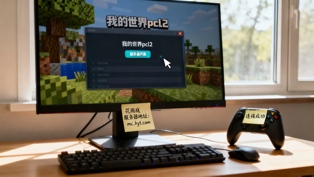 我的世界pcl2怎么进入花雨庭服务器 我的世界pcl2怎么进入花雨庭服务器