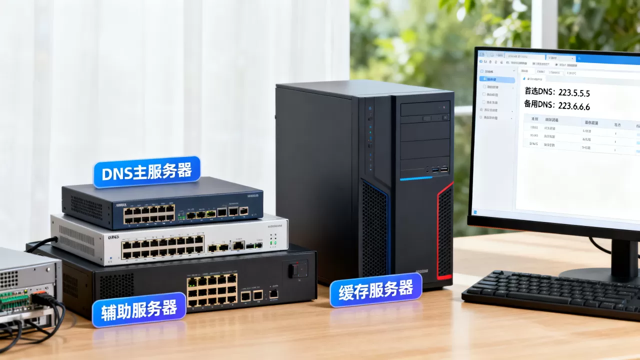 DNS域名服务器有哪些类型,如何配置最佳DNS? DNS域名服务器有哪些类型,如何配置最佳DNS?