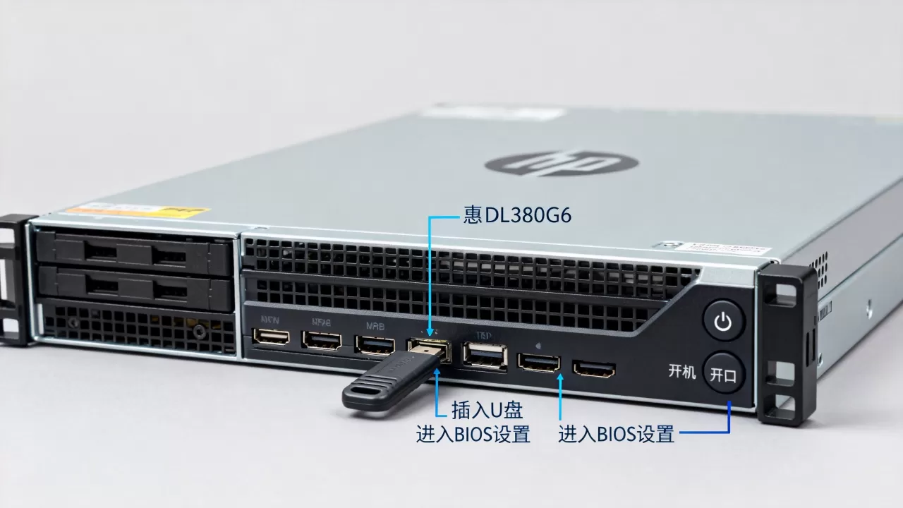 惠普DL380G6怎么用U盘启动?,启动项怎么设置 惠普DL380G6怎么用U盘启动?,启动项怎么设置