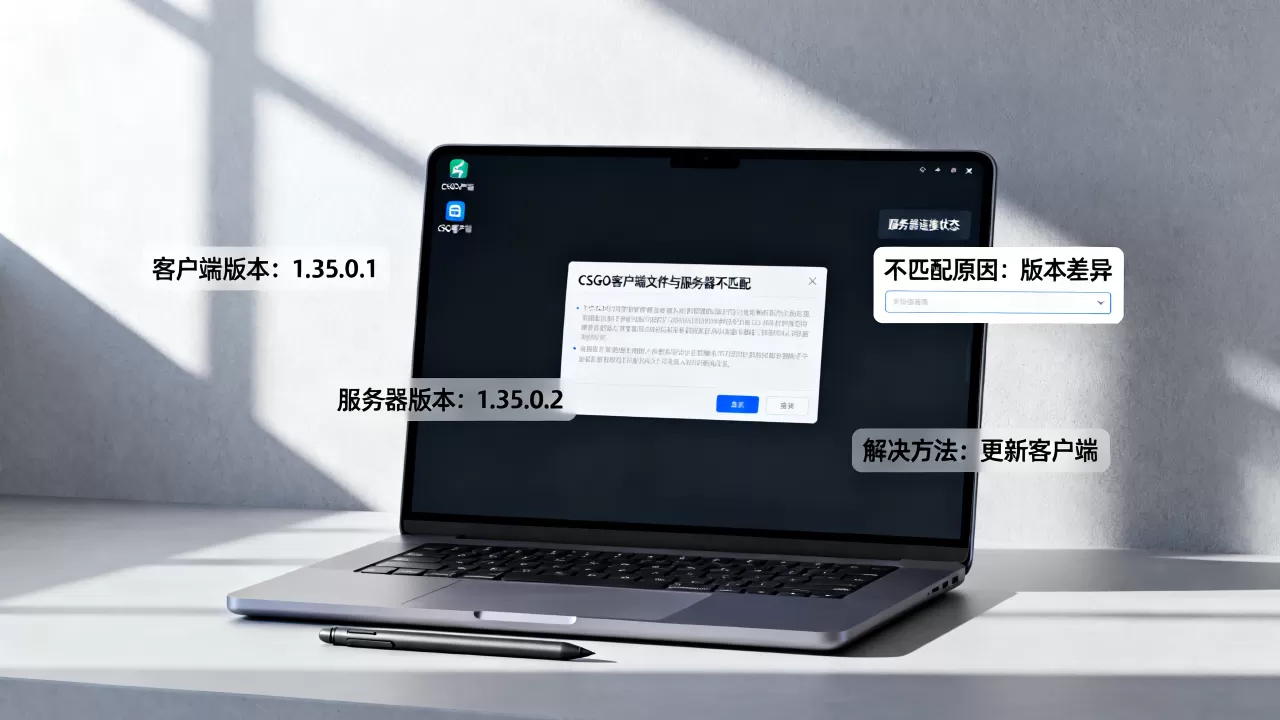 为什么CSGO客户端文件与服务器不匹配,怎么解决 为什么CSGO客户端文件与服务器不匹配,怎么解决