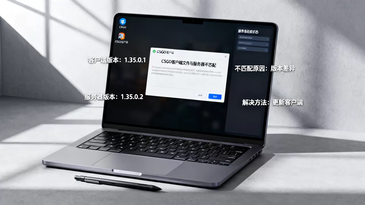 为什么CSGO客户端文件与服务器不匹配,怎么解决 为什么CSGO客户端文件与服务器不匹配,怎么解决